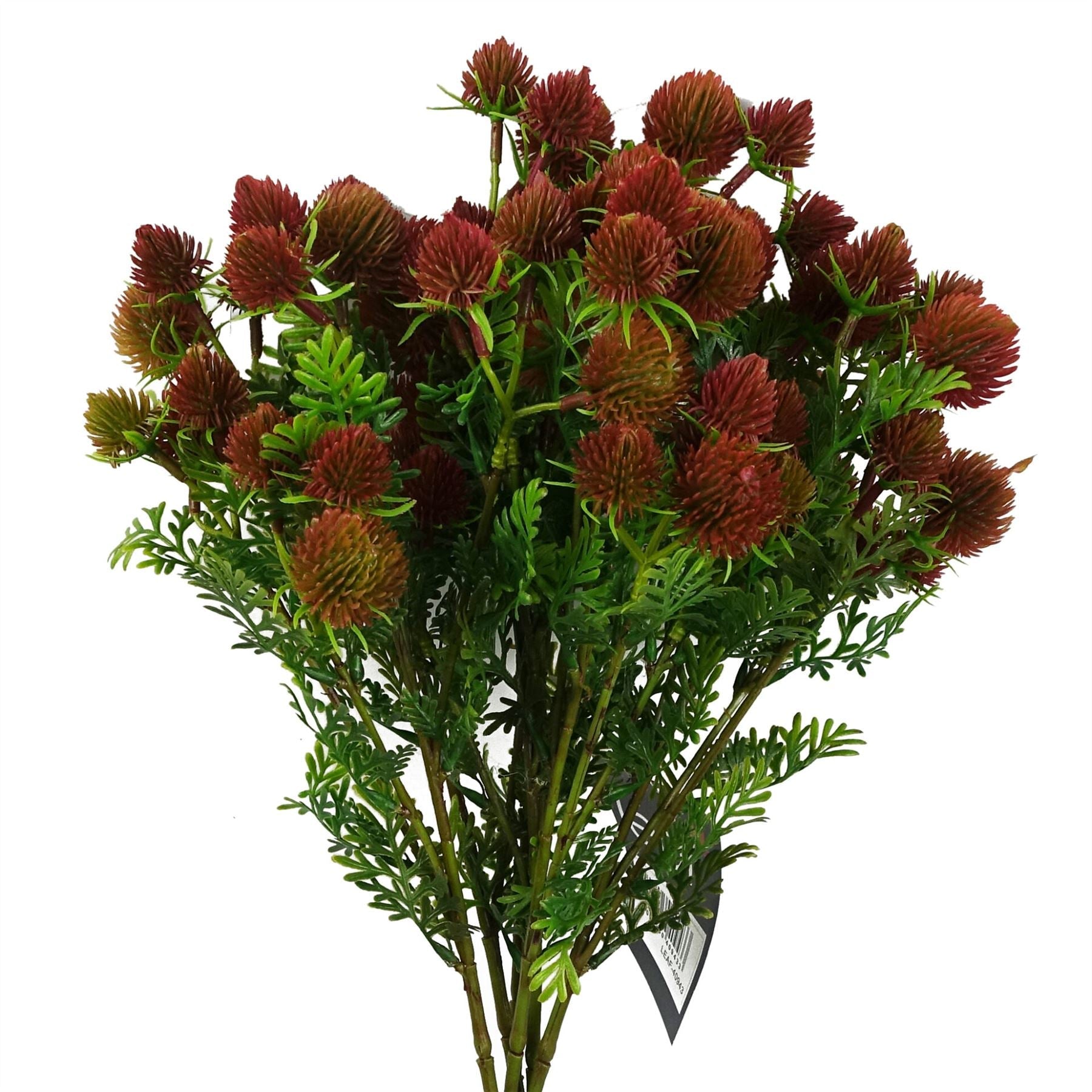 55cm Craspedia Stem Red Artificial-4