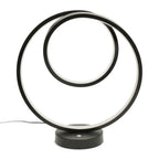 Black LED Touch Table Lamp for Bedroom and Living Room