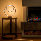 Black LED Touch Table Lamp for Bedroom and Living Room