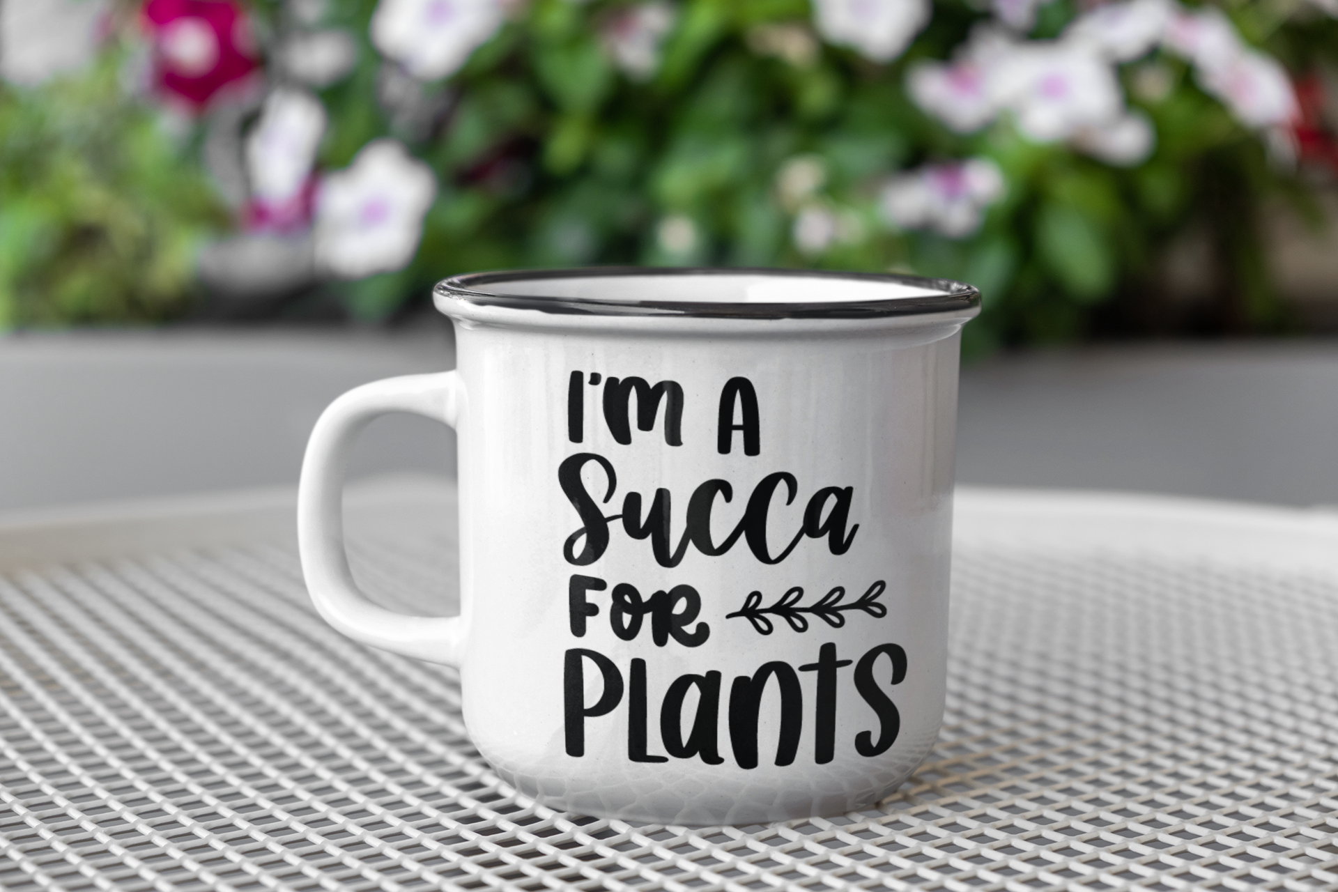 Im A Succa For Plants Plant Mom Mug-0
